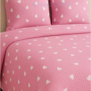 Cobre leito Pique Algodão - Todos Os Tamanhos